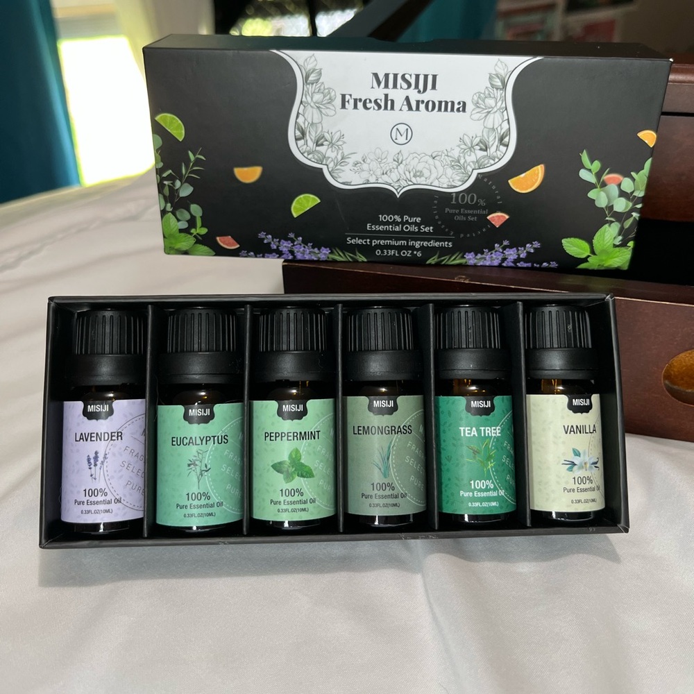 MISIJI Fresh Aroma Pure Essential Oils Set - 6 Piece Collection